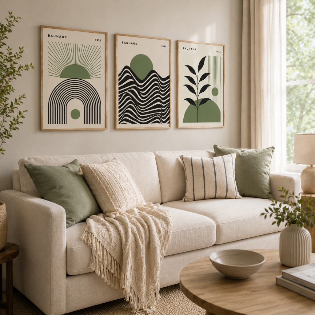 Juego de Cuadros Abstract Studio